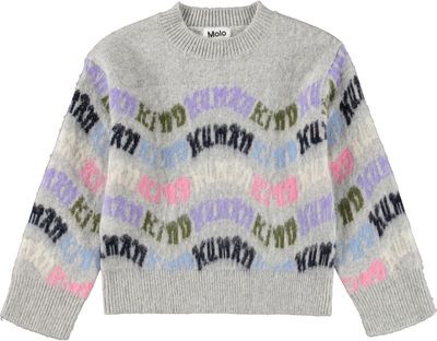 Gayle Grey Melange Sweater