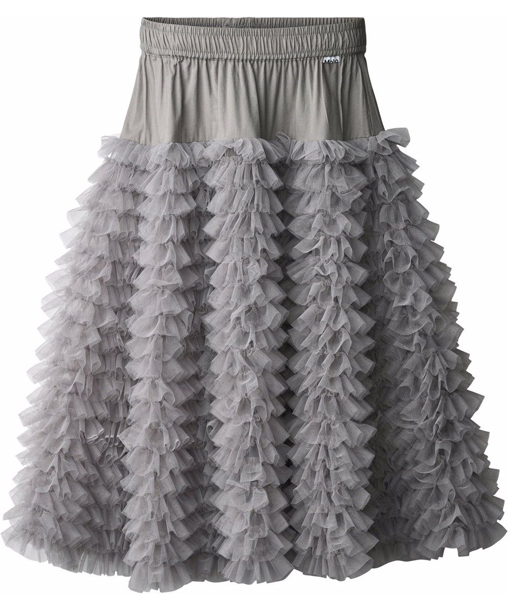 Bliss Grey Flannel Skirt