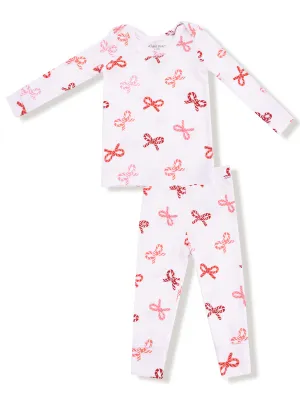 Candy Cane Bows - Loungewear Set