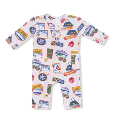 Vintage State Snow Sport Patches - Uni Romper