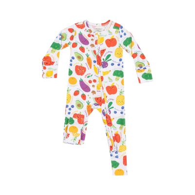Eat The Rainbow Zipper Romper