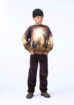 Andy Dark Cocoa Pant