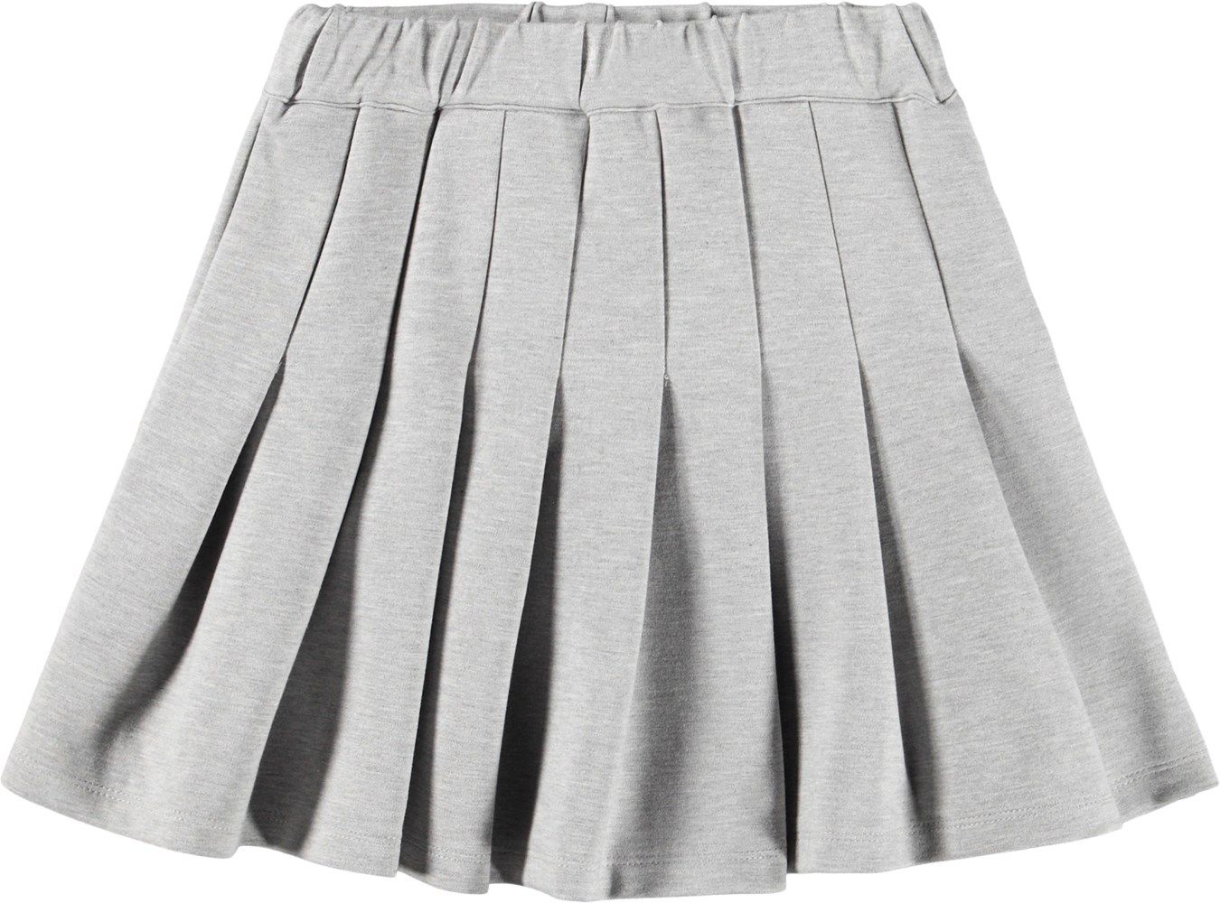 Barb Grey Melange Skirt