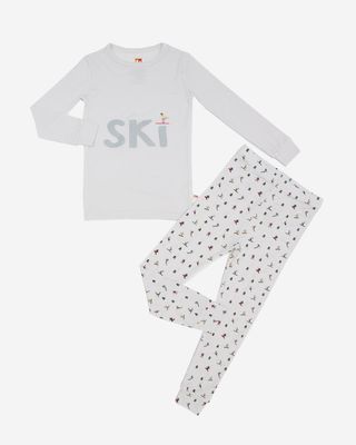 Bamboo Gray Ski PJ