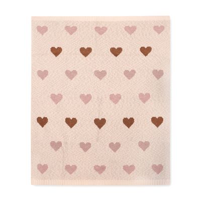 Organic Blanket Loving Hearts