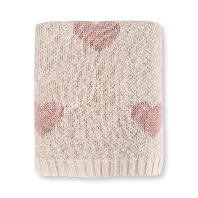 Organic Blanket Loving Hearts