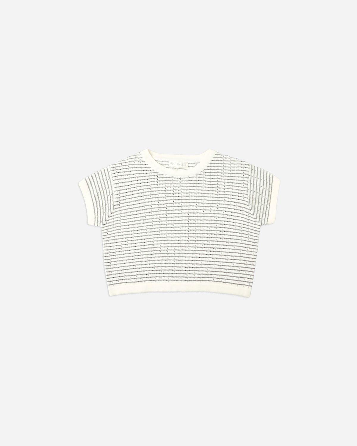 Boxy Crop Knit Top