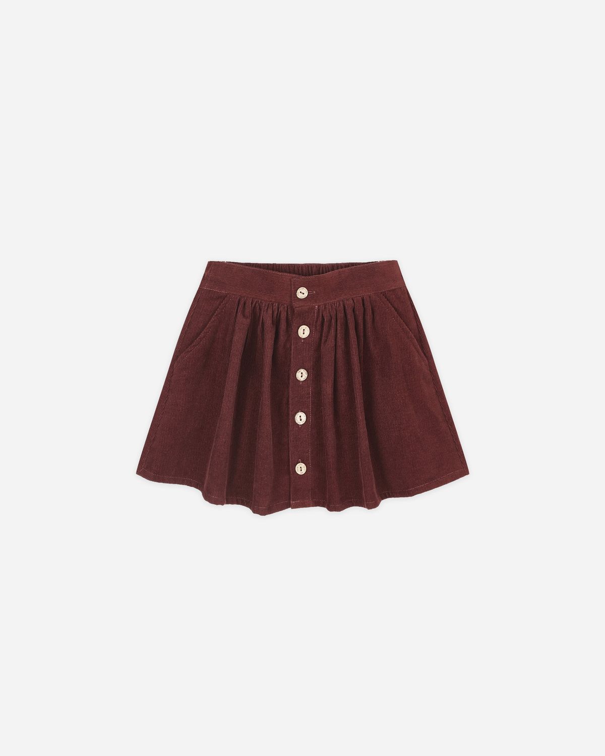 Burgundy Skirt