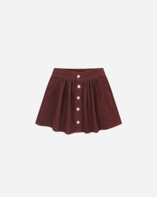 Burgundy Skirt