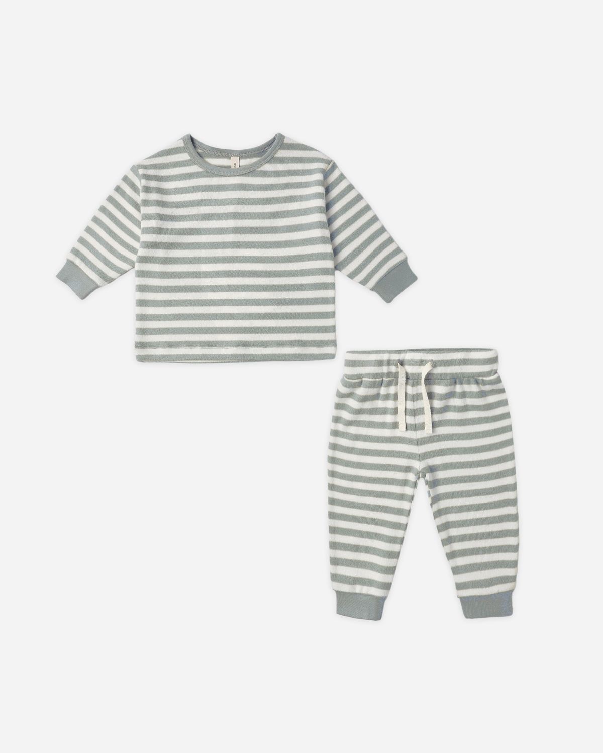 Cozy Set Blue Stripe