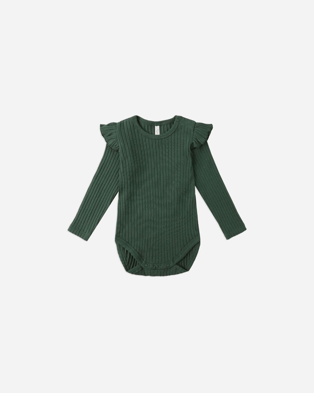 Ruffled Bodysuit Green