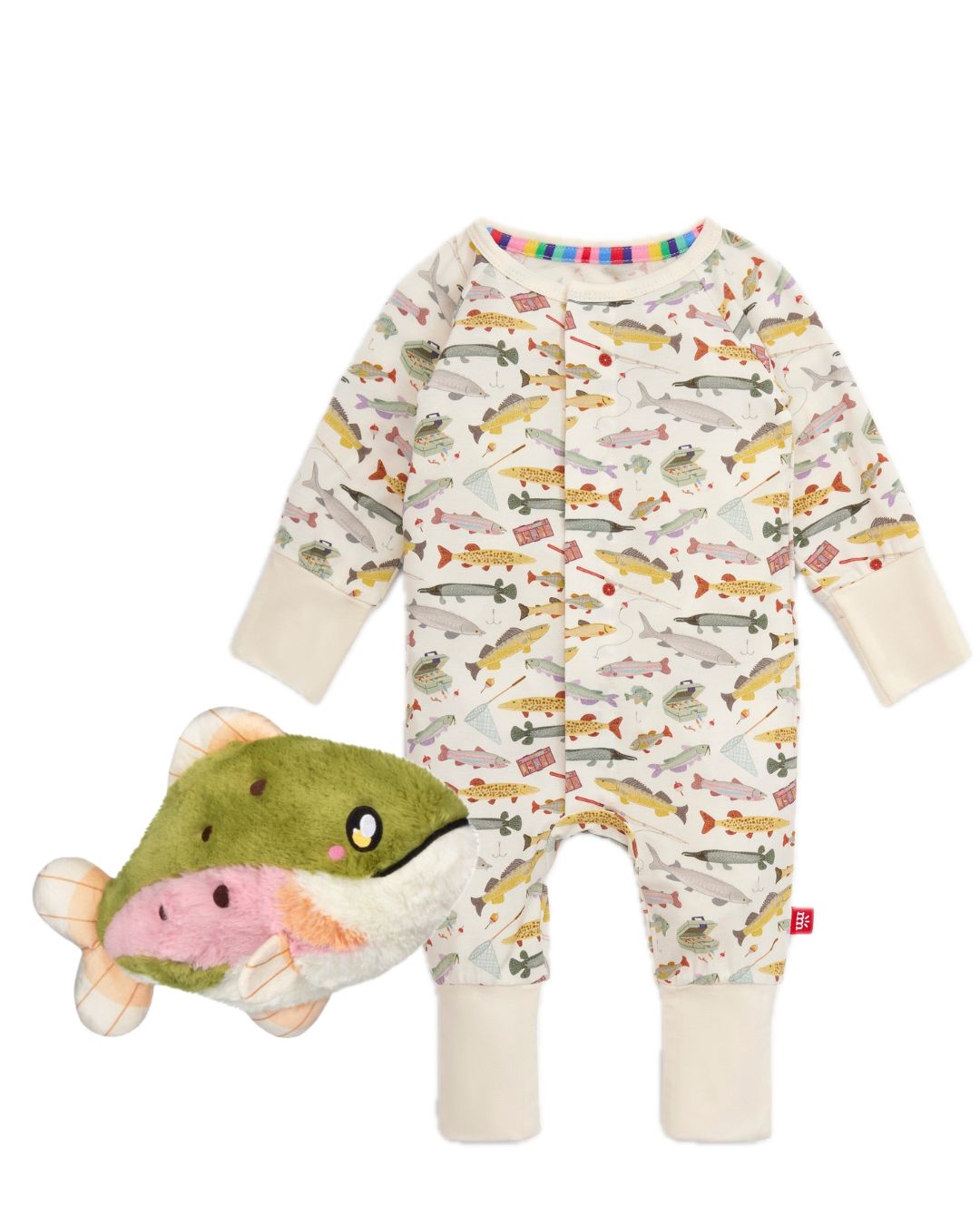 Trout Oneise &amp; Stuffie Baby Bundle