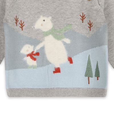 Skating Polar Bear Pullover