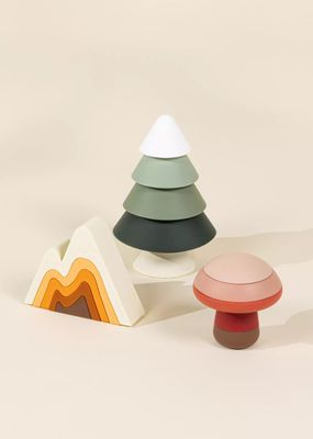 Silicone Stackable Forest Set