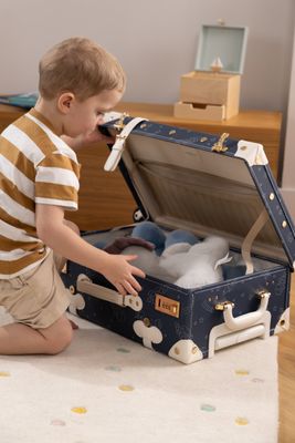 Vegan Leather CarryOn Suitcase Space