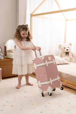 Vegan Leather CarryOn Suitcase Ballerina