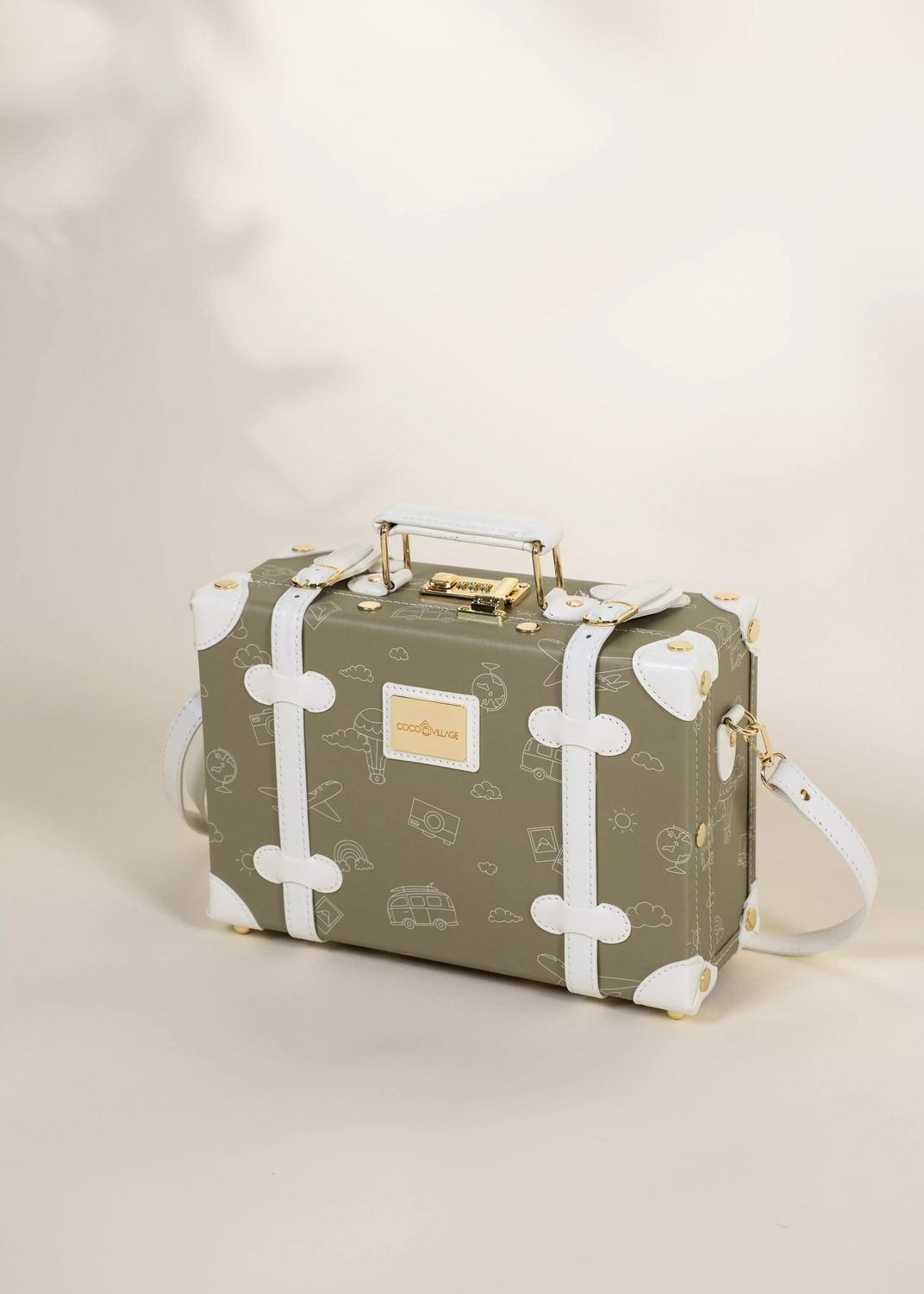 Vegan Leather Play SuitcaseTravel