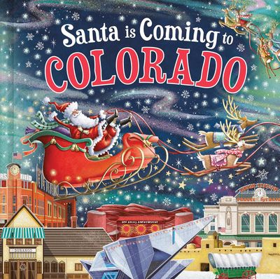 Santa Is Coming To Colorado Book
