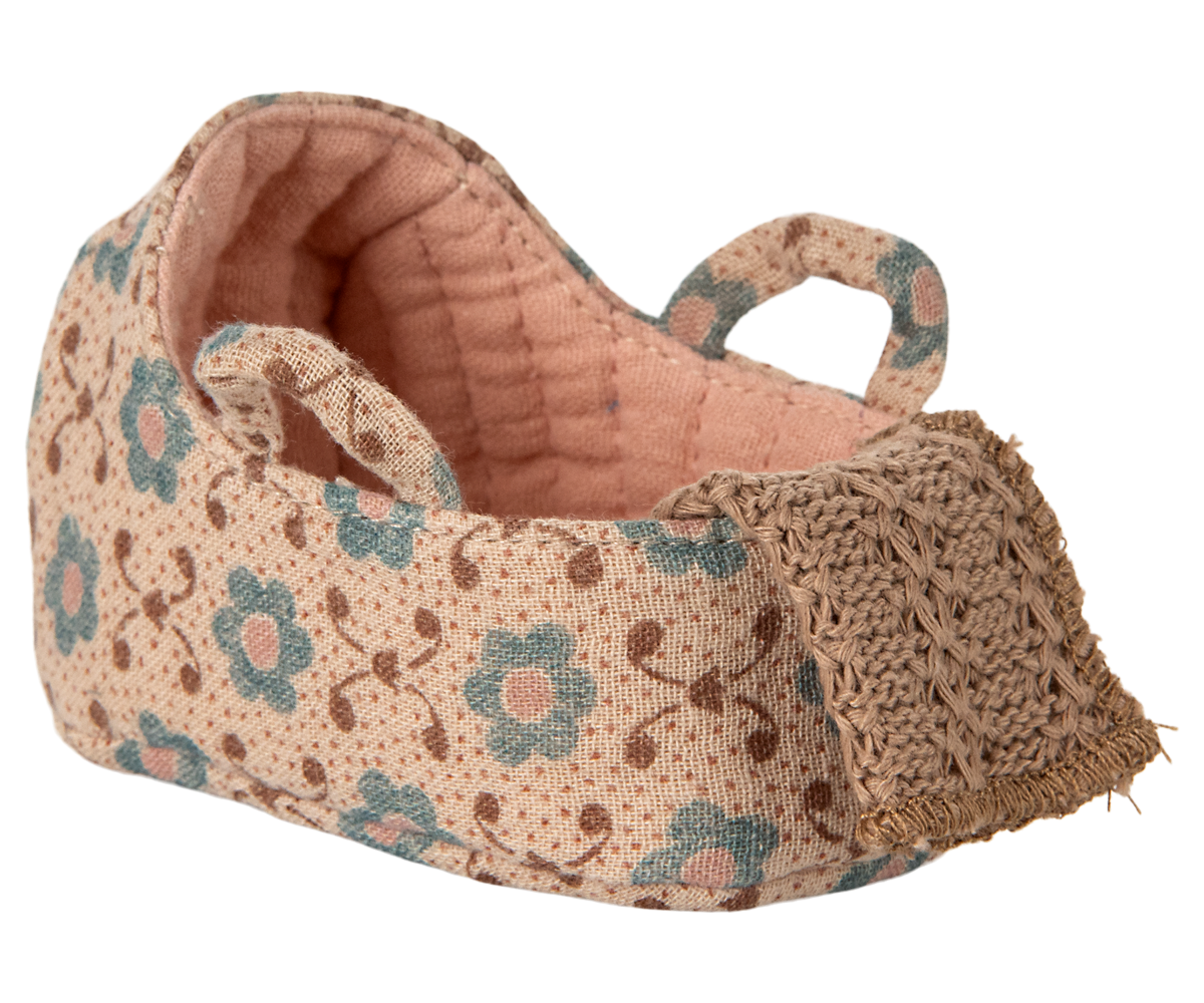 Carry Cot baby mouse-Rose