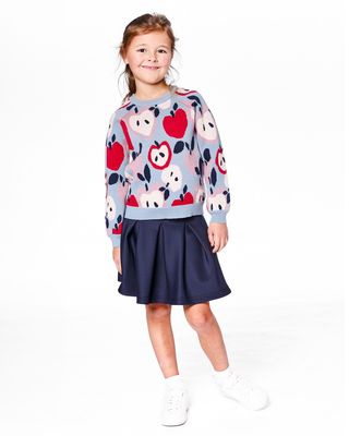 Apple Heart Sweater