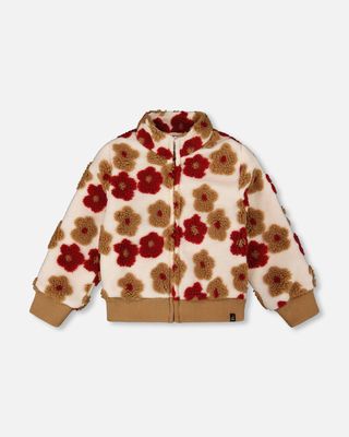 Floral Sherpa Jacket