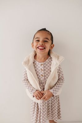 Fur Vest Cream
