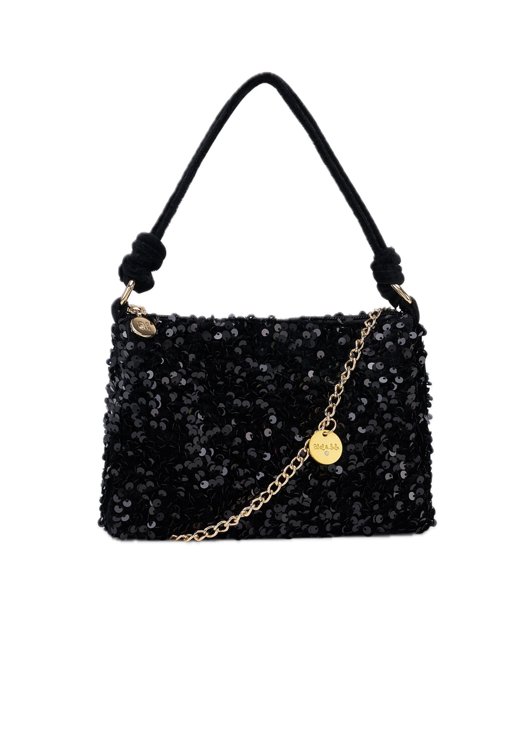 Black Sequin Purse 5979