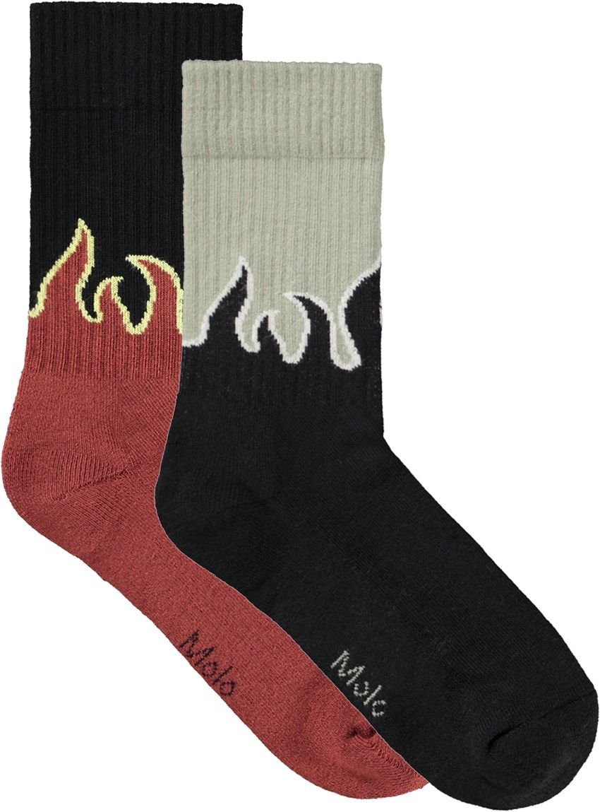 Norman On Fire Socks