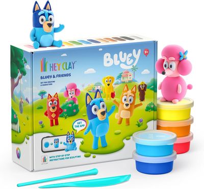 Hey Clay Bluey and Friends