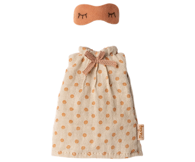 Nightgown Mum Mouse Light Grey