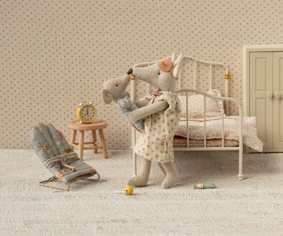 Nightgown Mum Mouse Light Grey