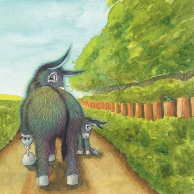 The Dinky Donkey Book