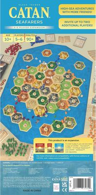Catan Seafarers 5-6 Player Extension