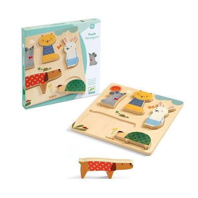 Wooden Puzzle Woodypets