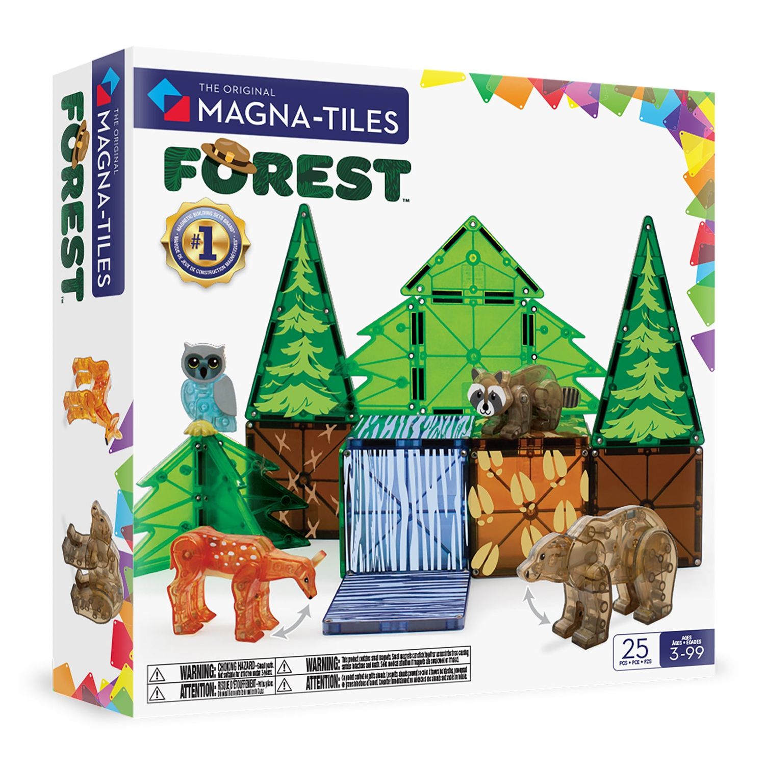 Magna Tiles Forest Animals