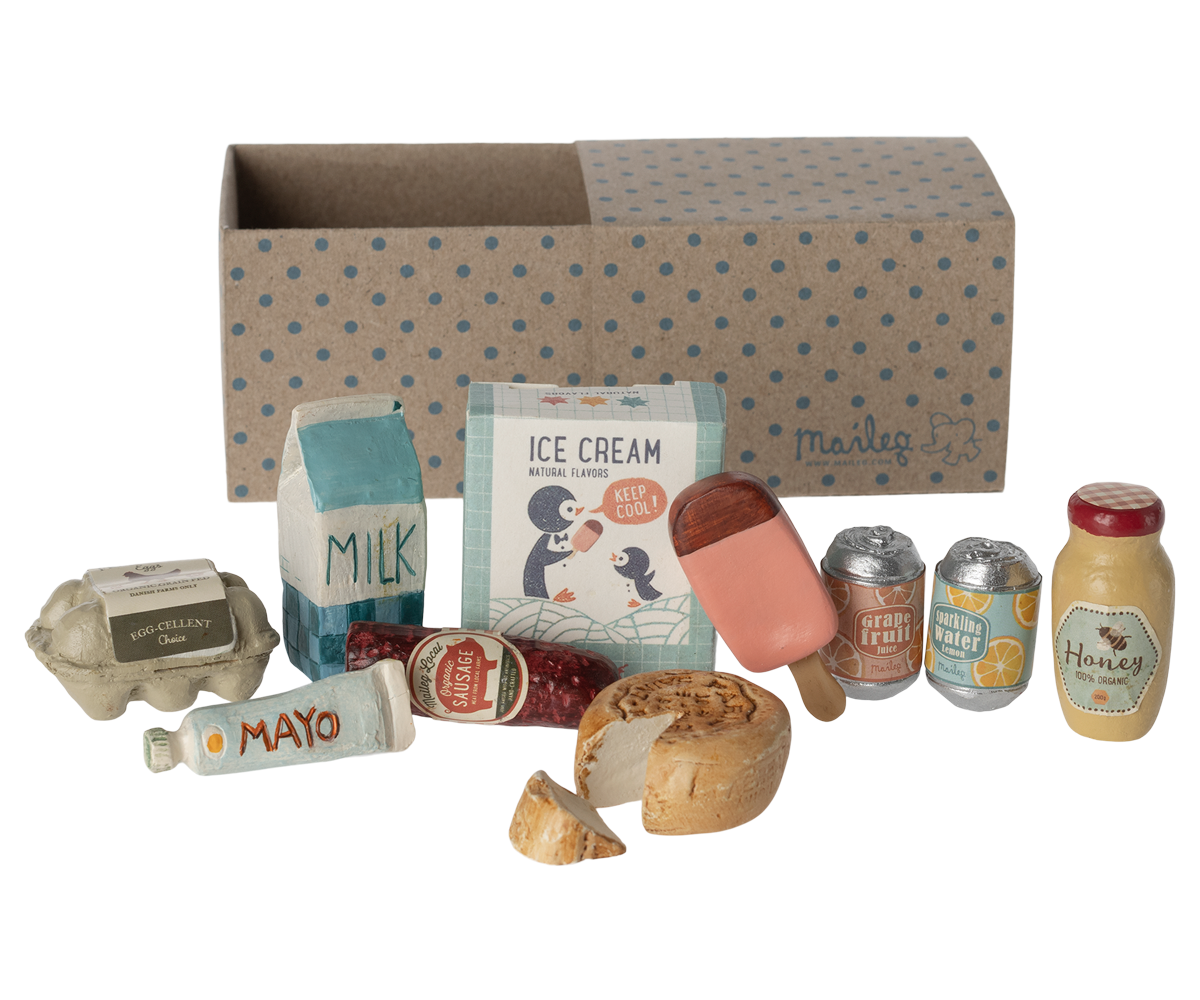Miniature Grocery Box New