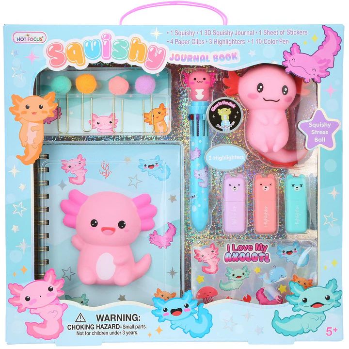 Axolotl Journal Book