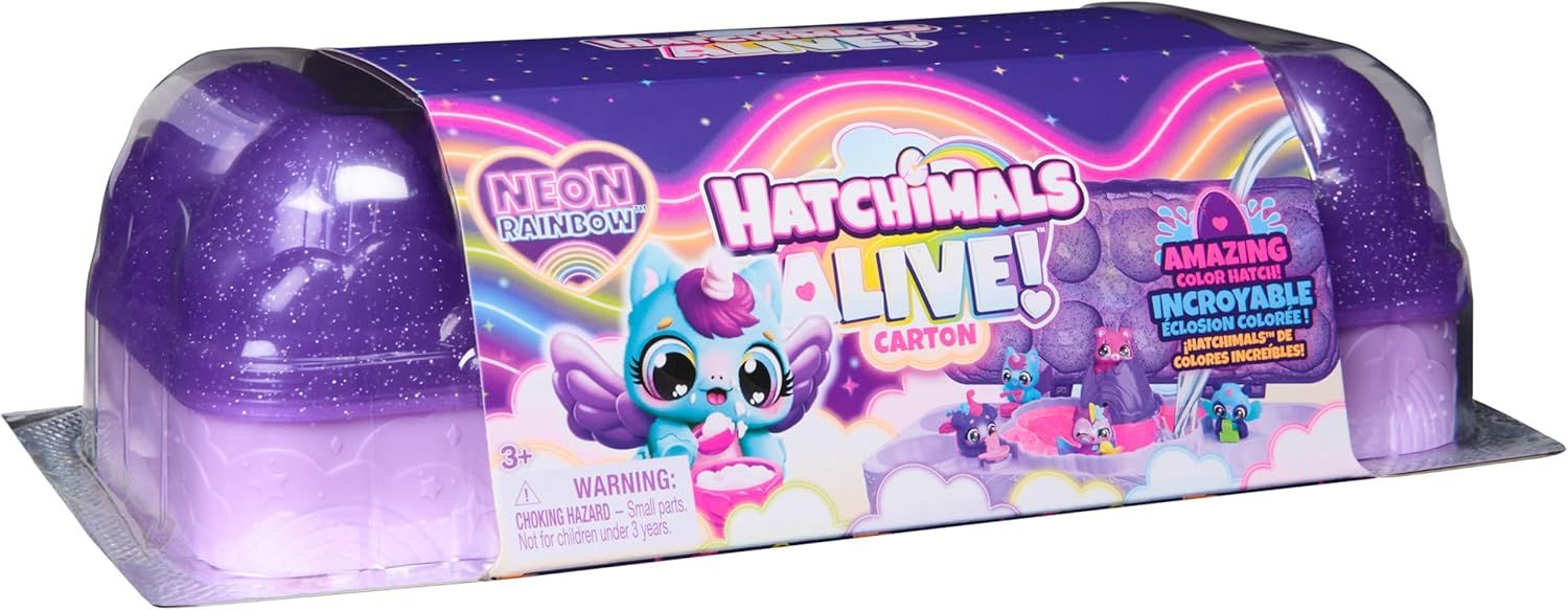 Hatchimals Alive Neon Rainbow