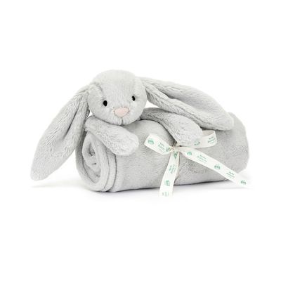 Bashful Blanket Silver Bunny