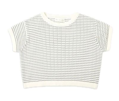 Boxy Crop Knit Top