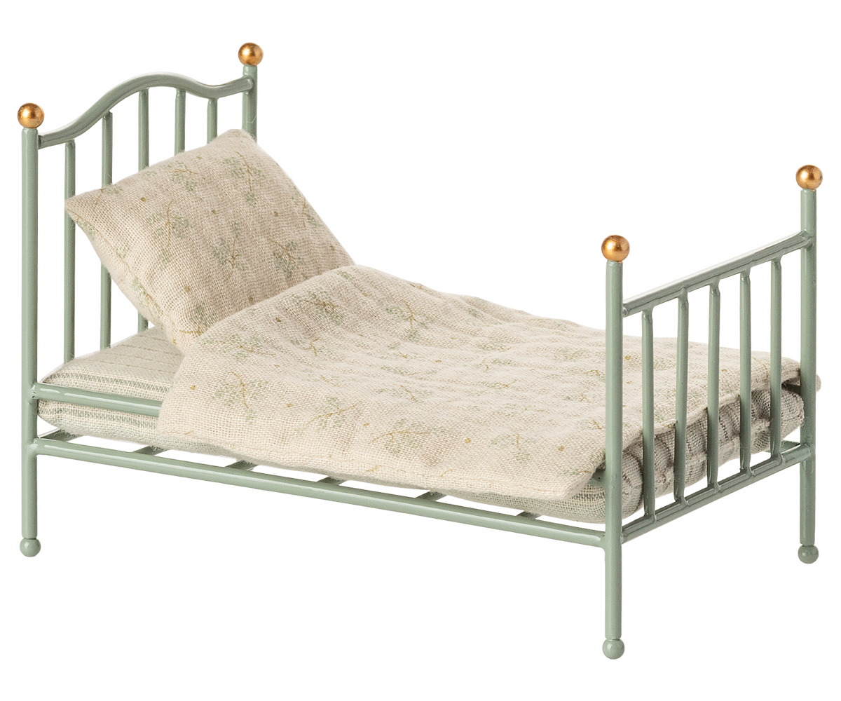 Vintage Single bed, Mouse-Mint