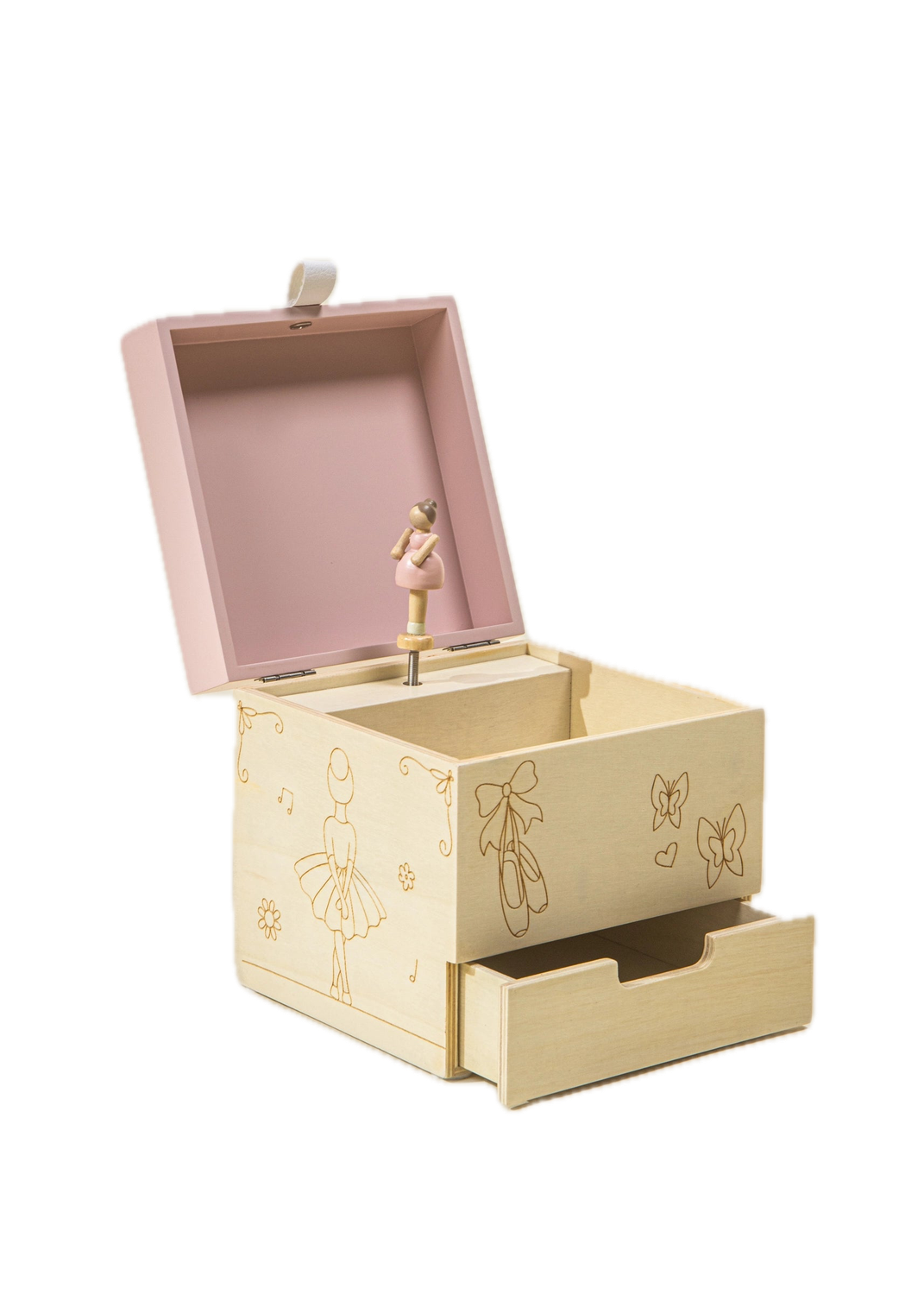 Coco Village Wooden Musical Box Ballerina