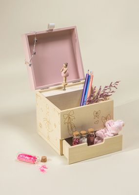 Coco Village Wooden Musical Box Ballerina