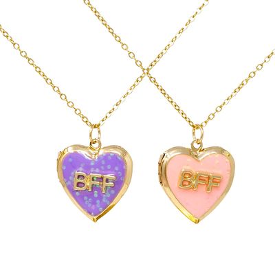 BFF Heart Locket