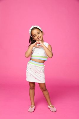 Kristina Crystal Icon Skirt Set