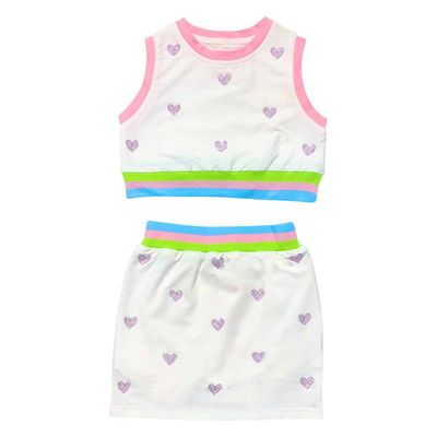 Kristina Crystal Icon Skirt Set