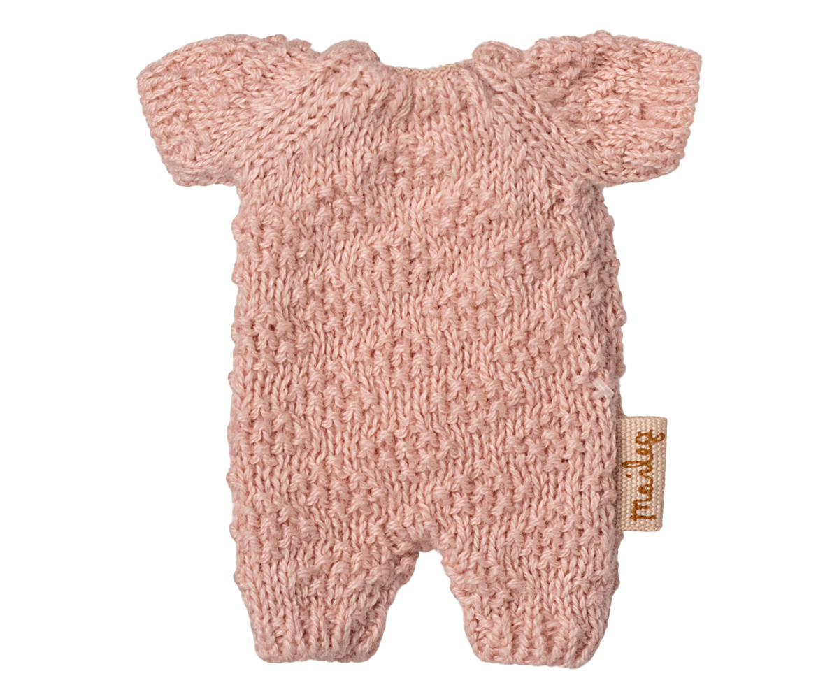 Knitted Suit, Micro Rose