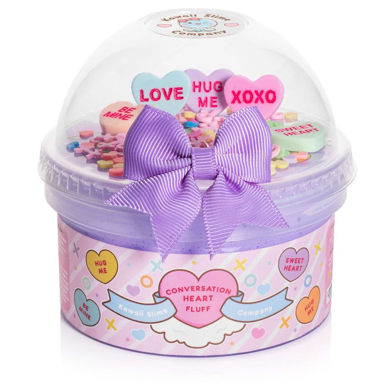 Kawaii Slime Conversation Heart Fluff