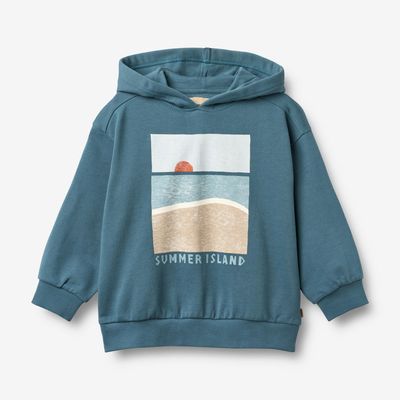 Sweatshirt LS Francis Blue Teal