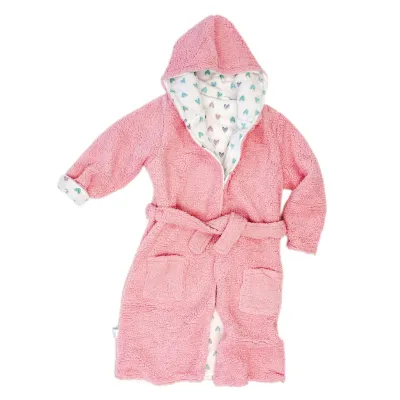 Pink Heart Robe